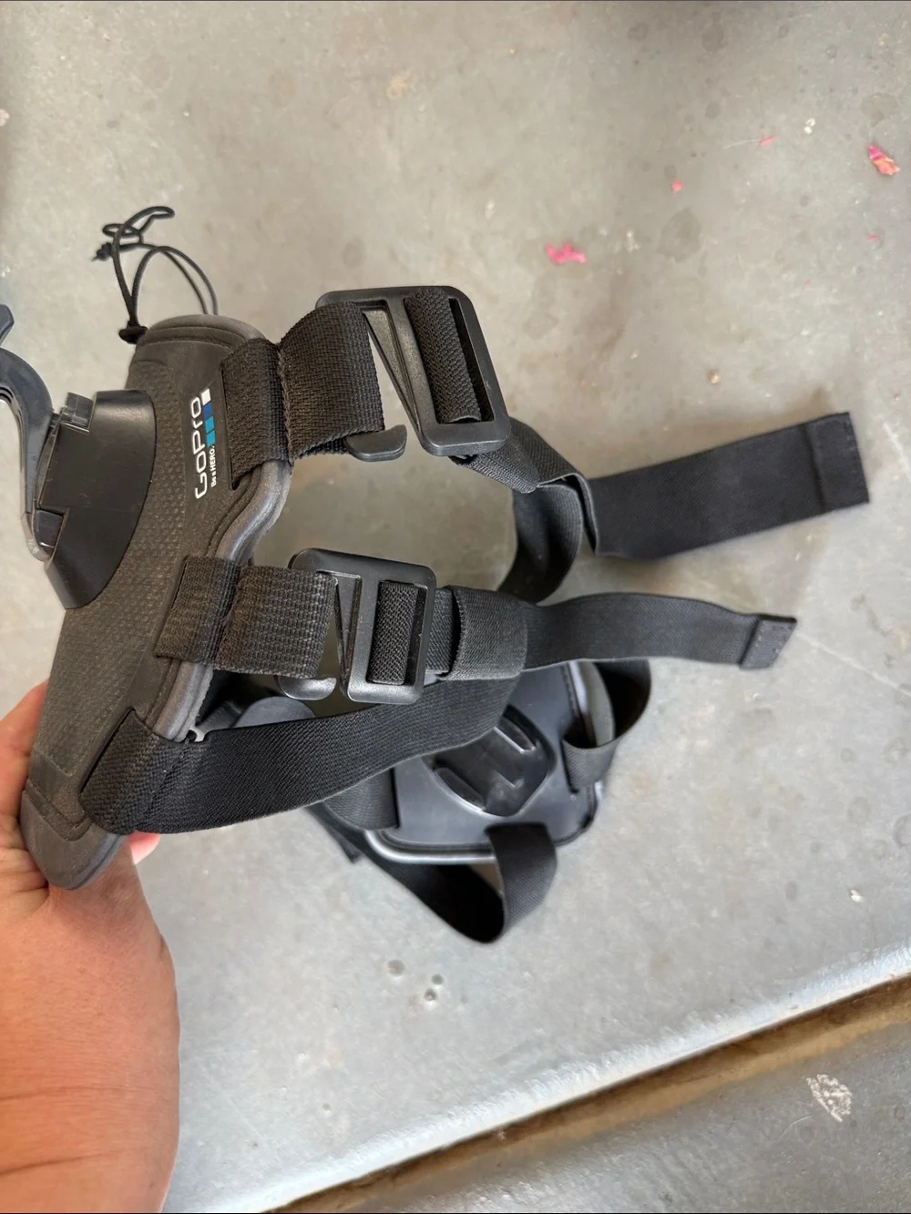 GoPro Black Chest Harness Camera Mount with Adjustable Straps